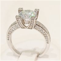 Anello Vidali Gioielli Donna in Argento Zircone ANAR-25-34 - ANAR-25-34